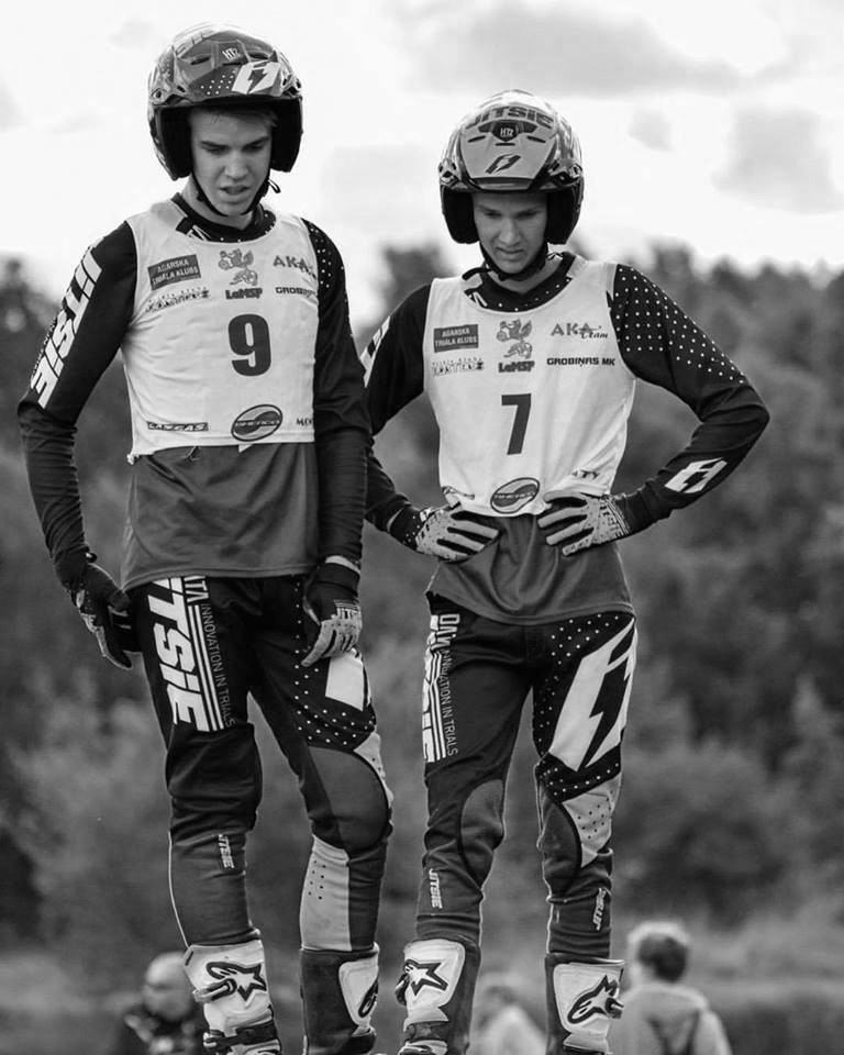 18 gadu vecumā mūžībā aizsaukts izcilais sporta talants, motosportists Dainis Vītoliņš  (Bilde 4)