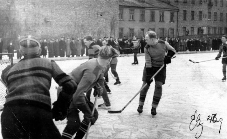100 gadu vecumā mūžībā devusies Latvijas hokeja leģenda Elmārs Bauris (Bilde 4)
