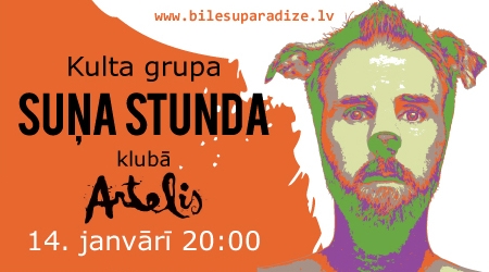 Grupas „Suņa stunda” radošais vakars klubā „Artelis”  (Bilde 2)