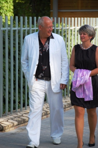 Imants KALNIŅŠ uzmet koncerta apmeklētājus (FOTO) (Bilde 1)