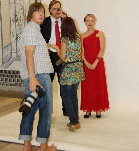 Atis AUZĀNS pirms šova saskaras ar glamūru (FOTO) (Bilde 2)
