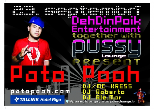 Klubā "Pussylounge" uzstāsies HipHop/R&B izpildītājs Pato Pooh (Bilde 2)