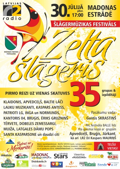 Grandiozākais šlāgerfestivāls Latvijā (Bilde 1)