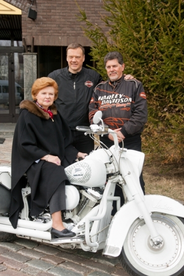 “Vaira” – eksprezidentes vārdā nosauktais motocikls – izstādē Ķīpsalā (FOTO) (Bilde 4)
