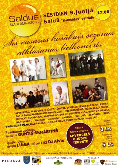 „Saldus šlāgermaratons” (Bilde 1)