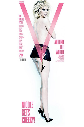 Nikola Kidmena seksīgā fotosesijā žurnālam „V” FOTO (Bilde 1)