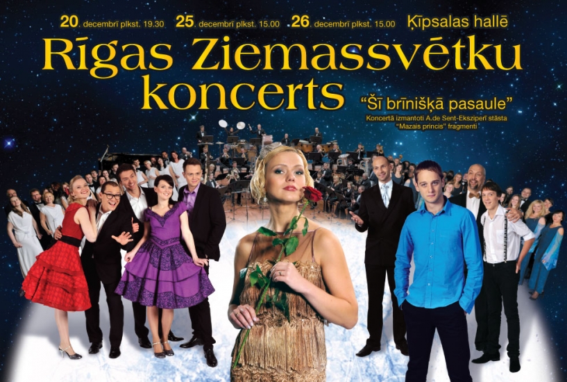  Rīgas Ziemassvētku koncerts „Šī brīnišķā pasaule” (Bilde 1)
