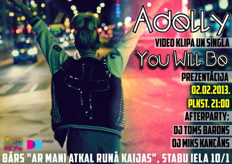 Adelly gatavojas singla "You Will Be" video prezentācijai (Bilde 1)