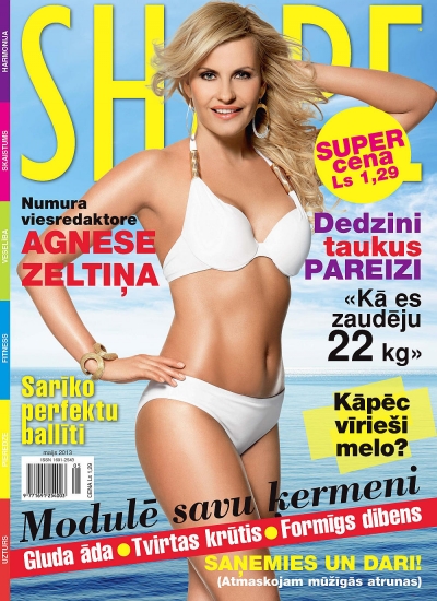 Agnese Zeltiņa kļūst par SHAPE viesredaktori (Bilde 1)