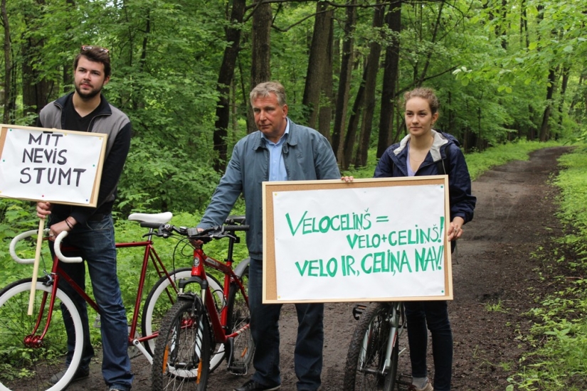 Vides aktīvisti iedzen Rīgas vicemēru stūrī - FOTOREPORTĀŽA (Bilde 3)