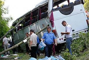 Autobusa Rīga-Maskava smagās autokatastrofas JAUNĀKIE EKSKLUZĪVIE FOTO/VIDEO. Brīdinām, ļoti nepatīkami skati! (Bilde 3)