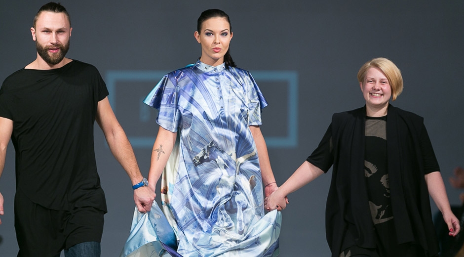 Jeļena Ušakova defilē pa modes mēli (Bilde 4)