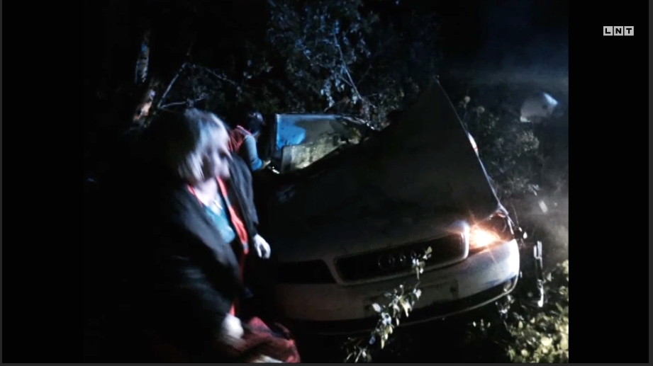 Šaušalīgā piedzērušos jauniešu avārija Jēkabpilī FOTO/VIDEO (Bilde 1)