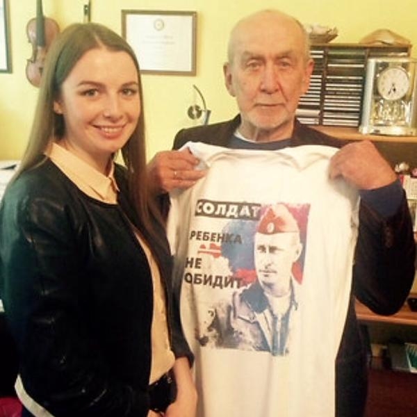 Kašķis nerimstas! Putinam mugurā krekls ar Imantu Kalniņu karavīra formā FOTO (Bilde 3)