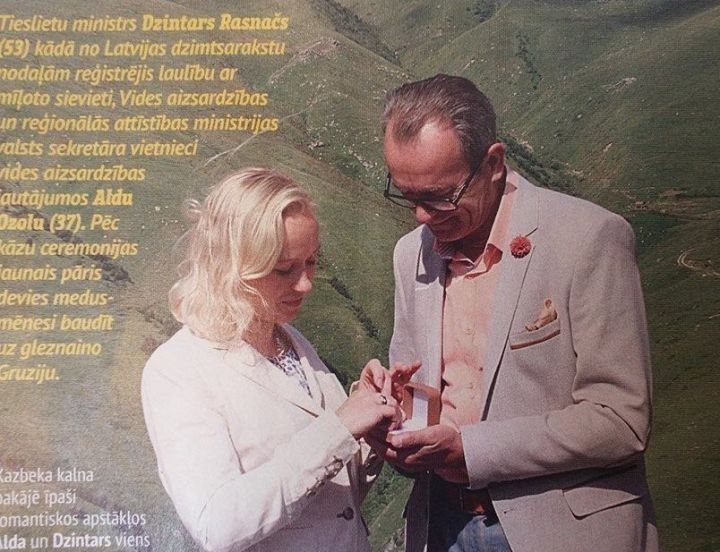 Skapja skandāla rezultāts: Ceturto reizi apprecas! Rasnača un Ozolas kāzas (Bilde 2)