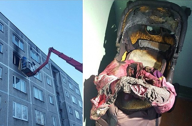 Gada traģiskais sākums - vēl viens bērns sadeg, atstāts bez uzraudzības (Bilde 1)