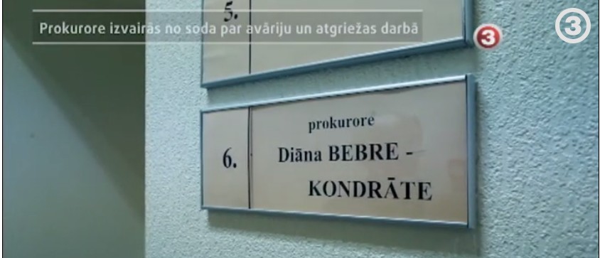 Vai cik 'skaisti'! Dzērumā avarējusī, atlaistā prokurore Bebre-Kondrāte atkal tikusi pie siltas vietiņas nodokļu maksātāju maizē (Bilde 1)