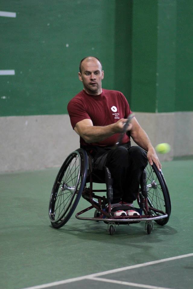 41 gada vecumā pāragri mūžībā aizsaukts Latvijas ratiņbasketbola izlases spēlētājs Guntars Skrabis (Bilde 4)