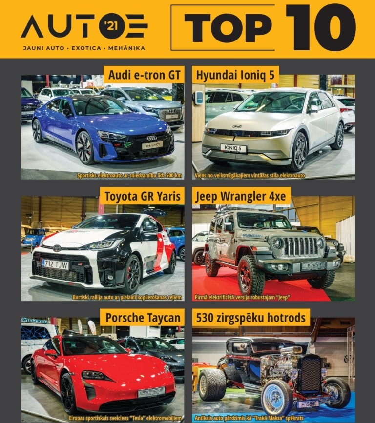 Auto Exotica Ķīpsalā! Izstādes Auto TOP 10 – tas noteikti jāredz! FOTOREPORTĀŽA (Bilde 1)