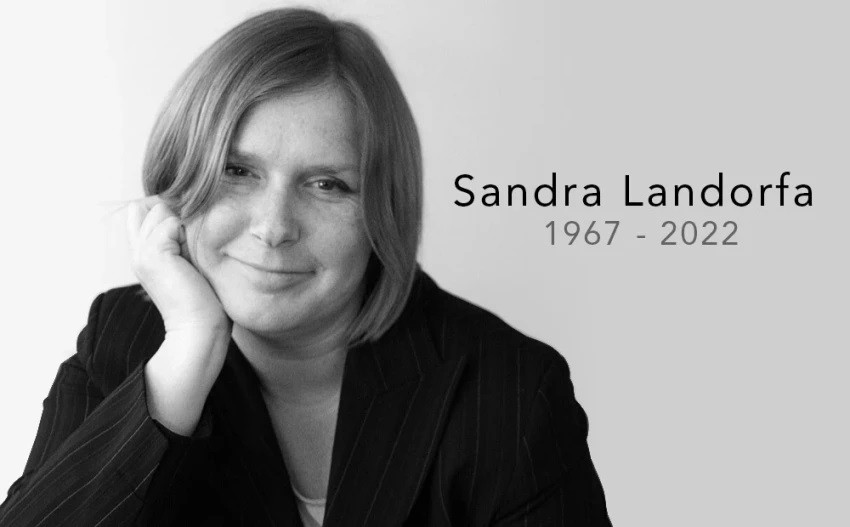 Pēkšņi un pāragri mūžībā devusies izcilā žurnāliste Sandra Landorfa (Bilde 2)