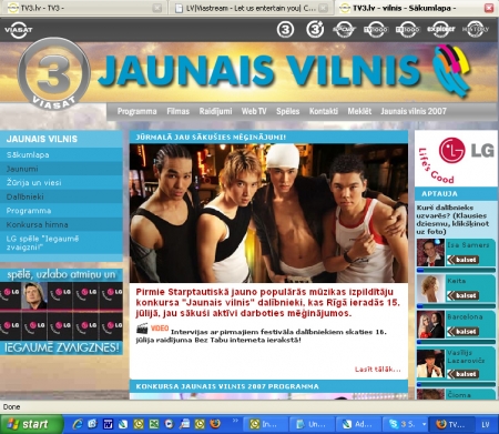 TV3 raidījumi un labākie šovi turpmāk skatāmi arī www.tv3.lv!  (Bilde 1)