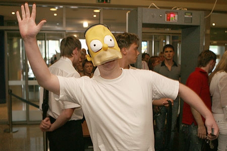 "Simpsonu filmas" pirmizrāde Krievijā (Bilde 8)