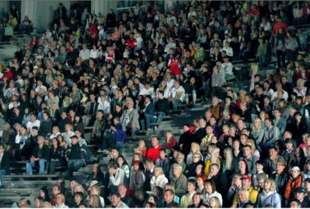 "Prāta vētra" uzstāda jaunu rekordu: koncerts Mežaparkā pulcē 45 000 klausītājus (Bilde 3)