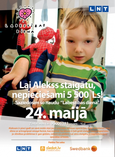 Ziedosim naudu smagi slimu bērnu ārstēšanai (Bilde 3)