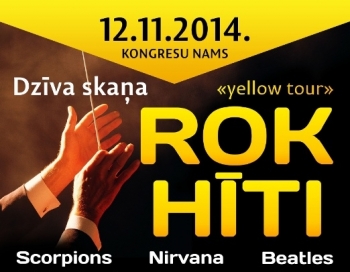Laimē 2 biļetes uz Roka Hitu grāvēju koncertu Kongresu namā
