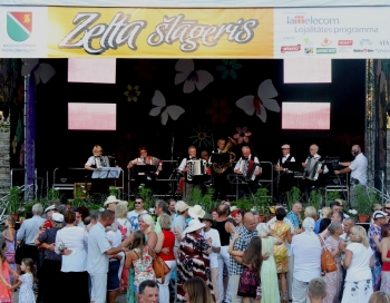 Madonā notiks populārās mūzikas festivāls Zelta Šlāgeris 2015
