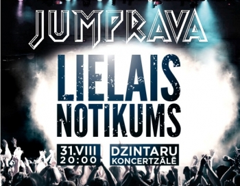 Laimē biļetes uz Jumpravas koncertu