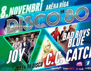 Bad Boys Blue un C.C. Catch jau šonedēļ spridzinās Arēnā Rīga