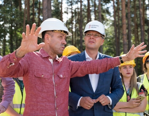 Ušakovs apseko Mežaparka Lielās estrādes pārbūves darbu