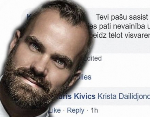 Bēdīgi slavenais Kivičs sakašķējies ar visiem. Cienījamam dziedātājam uzbrūk: Tev, kretīneli, nekad nepietiktu pautu, jo patīk Paula gabali!