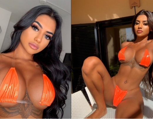 Onlyfans skaistule kārdina ne pa jokam