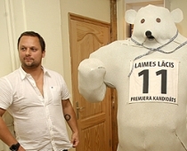 Pēdējās partijas premjera amata kandidāts - Laimes lācis