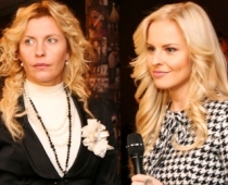 Blondīnes-konkurentes Zeltiņa un Silova pārvarējušas iedomību un sarunājas(FOTO)