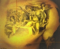 Deivids Bekhems pirmo reizi parādījis savu jauno, satriecošo tetovējumu FOTO