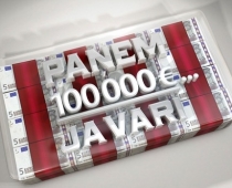Iegūts pirmais naudas laimests šovā "Paņem 100 000 … ja vari!"
