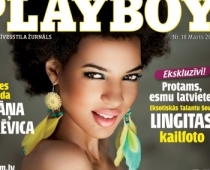 Jaunā "Playboy" zvaigzne Lingita nožēlo, ka fotogrāfējusies šim žurnālam (FOTO)