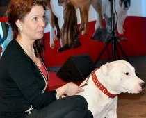 Karaliskajā suņu modes šovā arī Tatjana Kargina (FOTO)