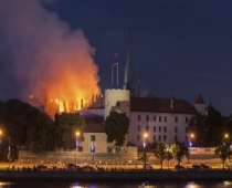 Rīgas pils ugunsgrēka detaļas un ugunsdzēsēju tehnikas nolemtības stāvoklis