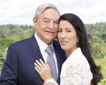 83 gadus vecais miljardieris Džordžs Soross atkal ir apprecējies