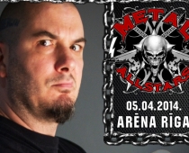 ARĒNĀ RĪGA uzstāsies īstais HEAVY METAL varonis