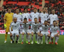 Latvijas futbola izlase pārsteidz Čehiju Prāgā