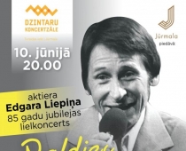 Laimē biļetes uz Edgara Liepiņa jubilejas koncertu