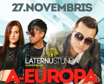 Laimē biļetes uz A-Europas koncertu