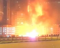 JAUNĀKIE FOTO/VIDEO no Dubaijas ugunsgrēka