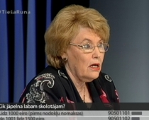 TV ēterā kaislīgi sakašķējas Rīgas dome un ministrs Šadurskis. Par Rīgas skolotāju algām